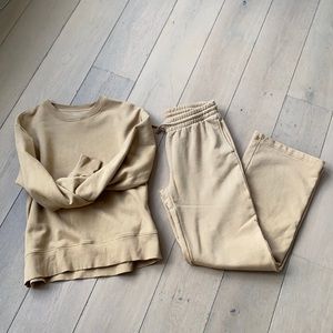 TNA Aritzia Cozy AF matching set